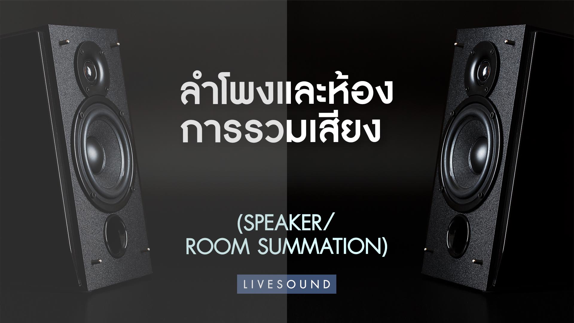 ลำโพงและห้อง การรวมเสียง (Speaker/Room Summation)